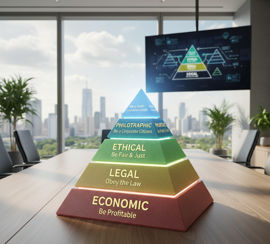 Pyramid of Corporate Social Responsibility to Shape Your CSR Strategy